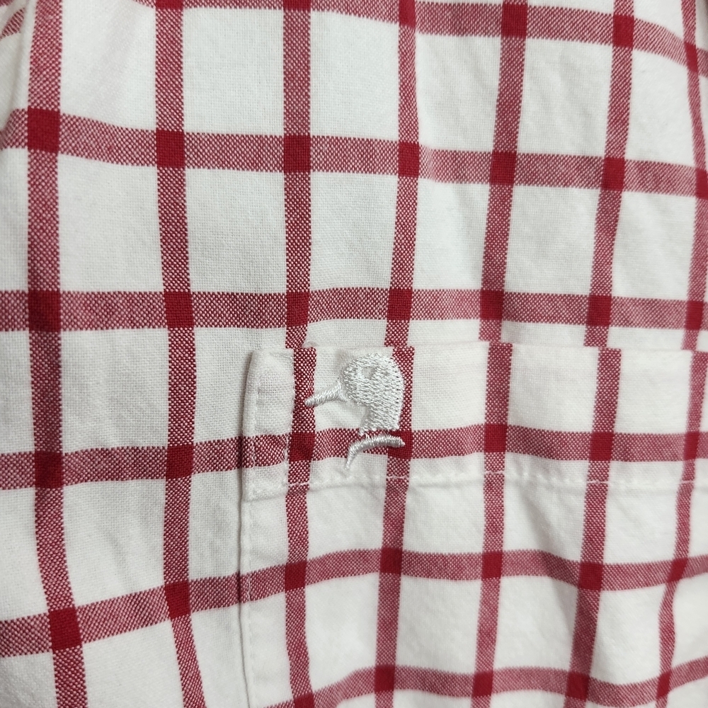 Duck Head Men's Red Plaid Shirt - Picture 3 of 4